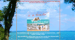 Desktop Screenshot of campingdesroussieres.com